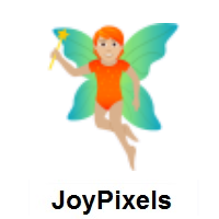 Fairy: Medium-Light Skin Tone on JoyPixels