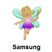 Fairy: Medium-Light Skin Tone on Samsung