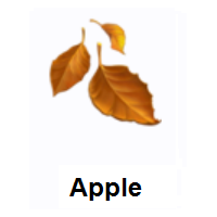 Fallen Leaf on Apple iOS