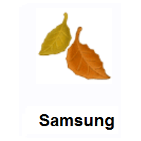 Fallen Leaf on Samsung