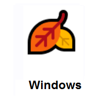 Fallen Leaf on Microsoft Windows