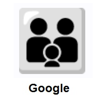 Family: Adult, Adult, Child on Google Android