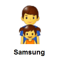 Family: Man, Girl on Samsung
