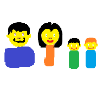 Family: Man, Woman, Boy, Boy