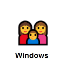 Family: Woman, Woman, Boy on Microsoft Windows