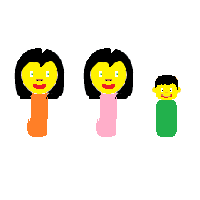 Family: Woman, Woman, Boy