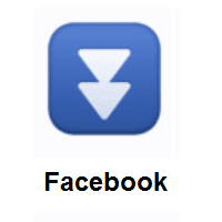 Fast Down Button on Facebook