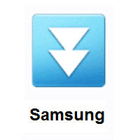 Fast Down Button on Samsung