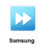 Fast-Forward Button on Samsung