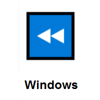 Fast Reverse Button on Microsoft Windows