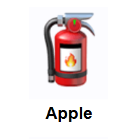 Fire Extinguisher on Apple iOS
