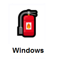Fire Extinguisher on Microsoft Windows