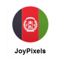 Flag of Afghanistan on JoyPixels