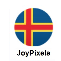 Flag of Åland Islands on JoyPixels