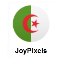 Flag of Algeria on JoyPixels