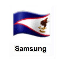 Flag of American Samoa on Samsung