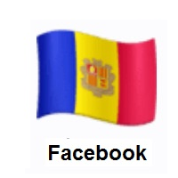 Flag of Andorra on Facebook