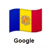 Flag of Andorra on Google Android
