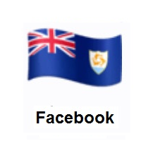Flag of Anguilla on Facebook