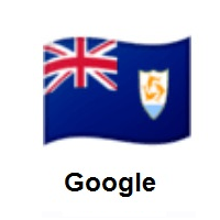 Flag of Anguilla on Google Android