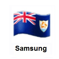 Flag of Anguilla on Samsung