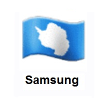 Flag of Antarctica on Samsung