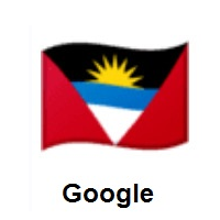 Flag of Antigua & Barbuda on Google Android