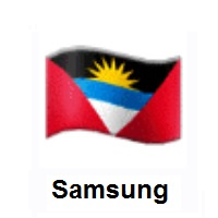 Flag of Antigua & Barbuda on Samsung