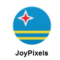 Flag of Aruba on JoyPixels