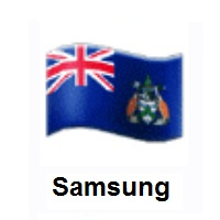 Flag of Ascension Island on Samsung