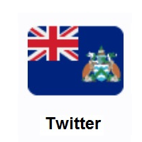 Flag of Ascension Island on Twitter Twemoji