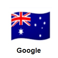 Flag of Australia on Google Android