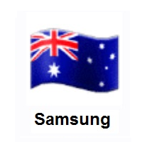 Flag of Australia on Samsung