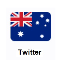 Flag of Australia on Twitter Twemoji
