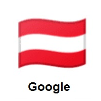 Flag of Austria on Google Android