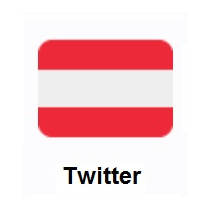 Flag of Austria on Twitter Twemoji