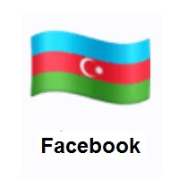Flag of Azerbaijan on Facebook