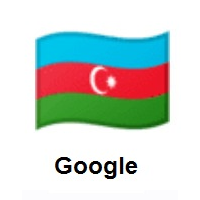 Flag of Azerbaijan on Google Android