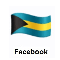 Flag of Bahamas on Facebook