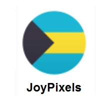 Flag of Bahamas on JoyPixels