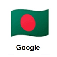 Flag of Bangladesh on Google Android