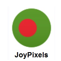 Flag of Bangladesh on JoyPixels