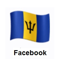 Flag of Barbados on Facebook