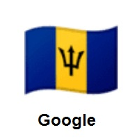 Flag of Barbados on Google Android