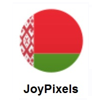 Flag of Belarus on JoyPixels