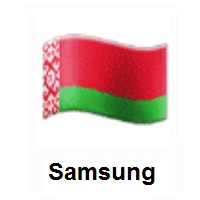 Flag of Belarus on Samsung
