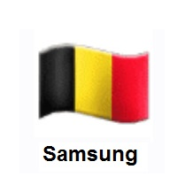 Flag of Belgium on Samsung