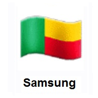 Flag of Benin on Samsung