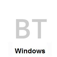 Flag of Bhutan on Microsoft Windows