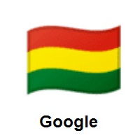 Flag of Bolivia on Google Android